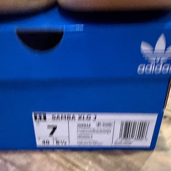 Adidas Samba XLG J White and Black Sneakers - Picture 3 of 5